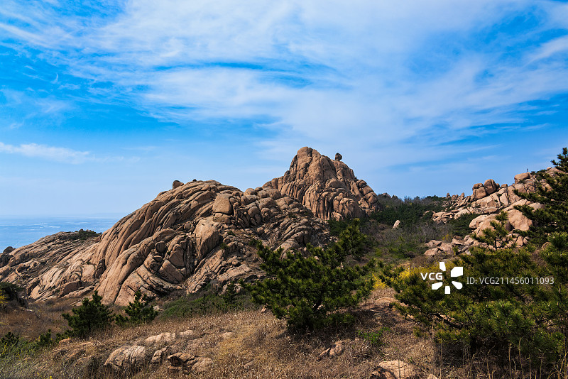大珠山大福台顶春景图片素材