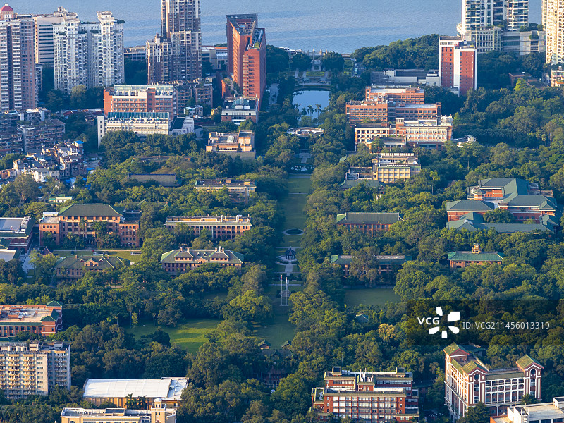 珠江，海珠区，广州塔，中大，中山大学，广州校区南校园，粤港澳大湾区图片素材