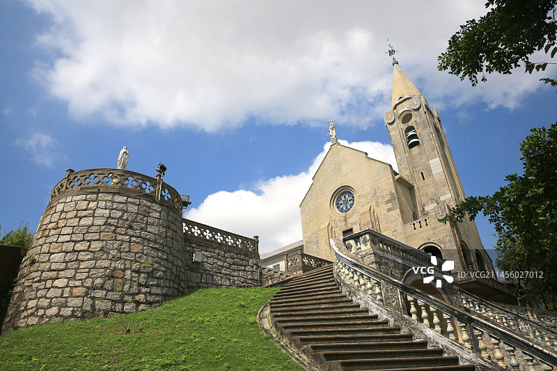 澳门西望洋山（主教山）小堂图片素材