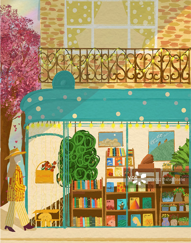 场景插画图片素材