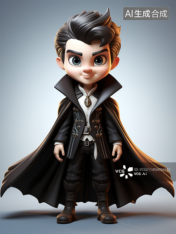 【AI数字艺术】万圣节吸血鬼图片素材