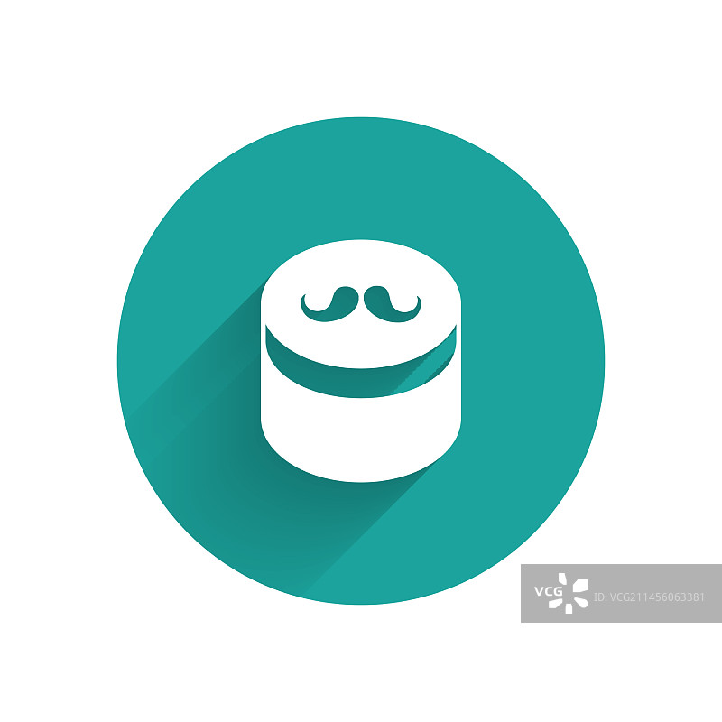 白色发型定型啫喱或发蜡图标图片素材