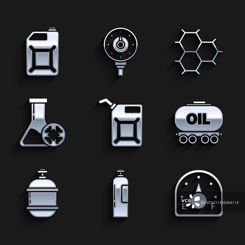 工业气瓶汽油罐图片素材