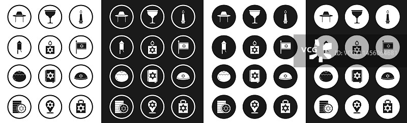 燃烧的蜡烛烟花火箭东正教合集图片素材