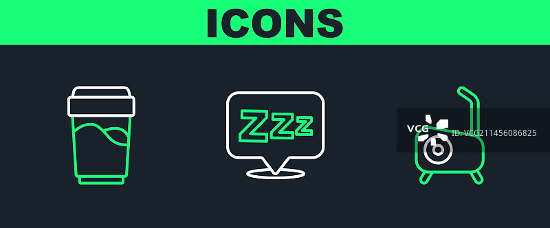 健身单车和玻璃杯图片素材