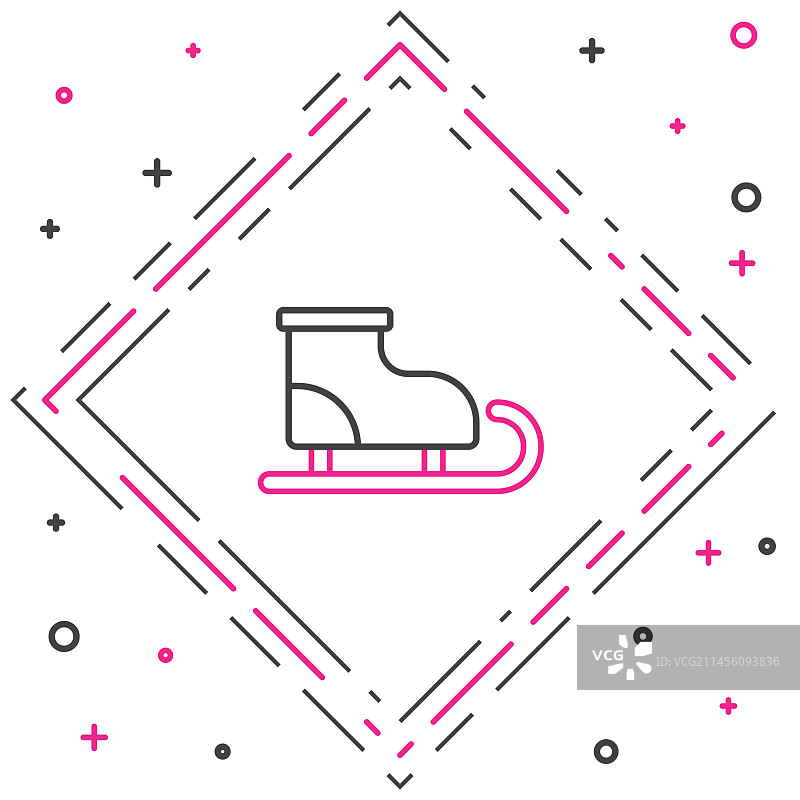 溜冰鞋图标图片素材