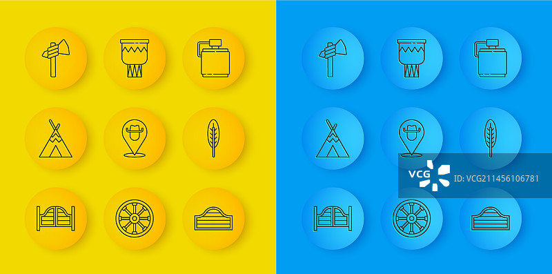 酒吧门印第安圆锥帐篷图片素材