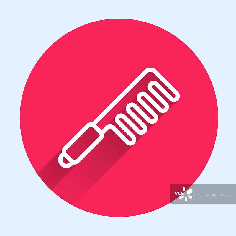 白色线条发刷图标图片素材