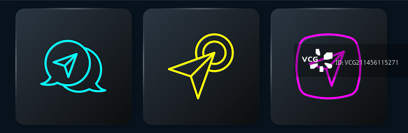 城市地图导航信息图线条图片素材