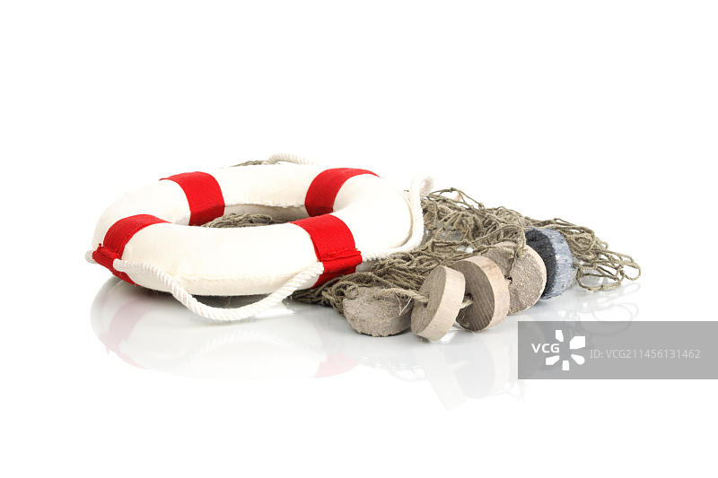 救生圈和网图片素材