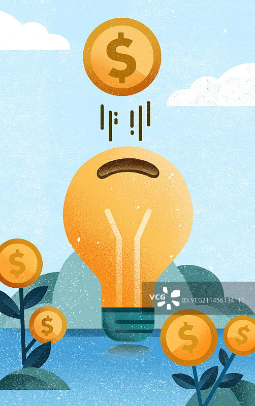 互联网金融理财银行投资概念扁平插画2图片素材