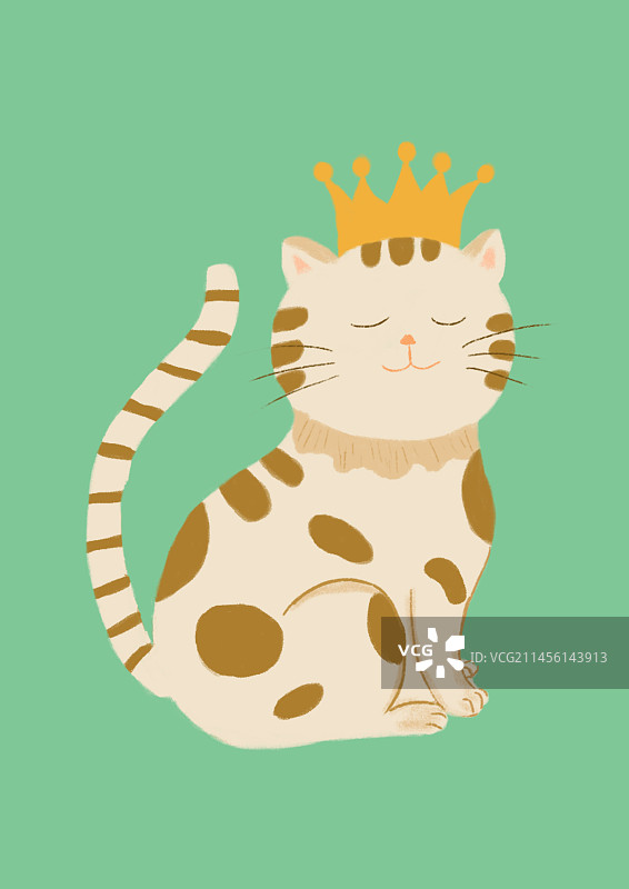 惬意的小猫图片素材