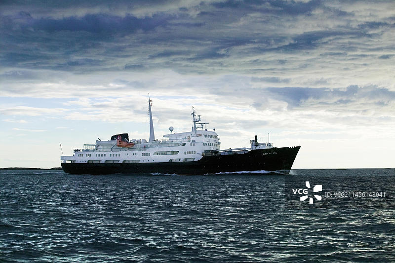 海达路德邮轮罗弗敦号图片素材