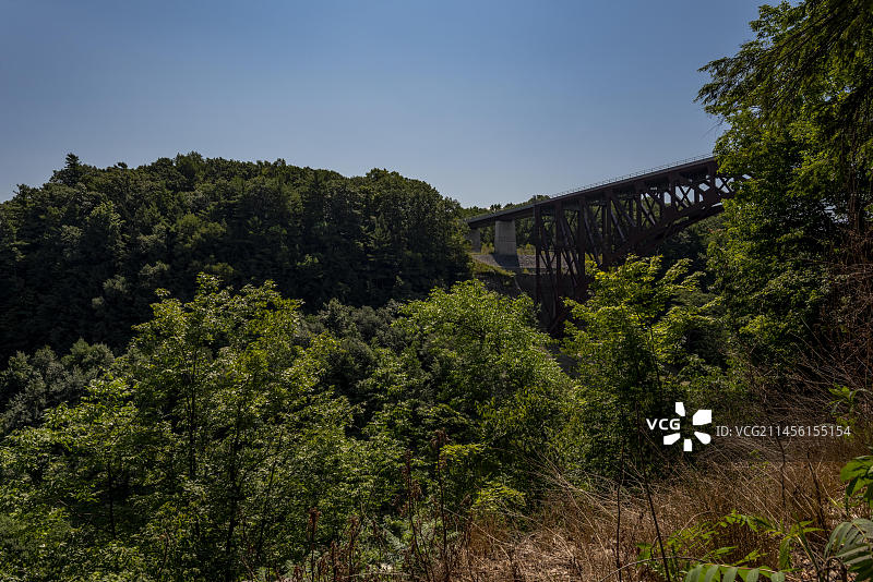 莱奇沃思州立公园，又名东方大峡谷图片素材
