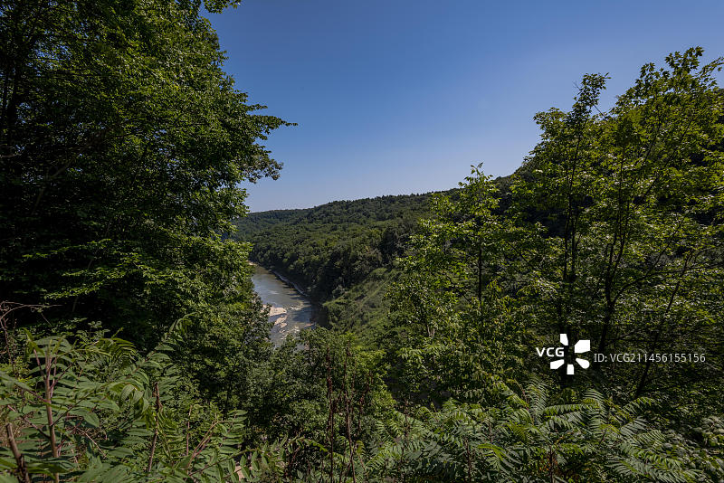 莱奇沃思州立公园，又名东方大峡谷图片素材