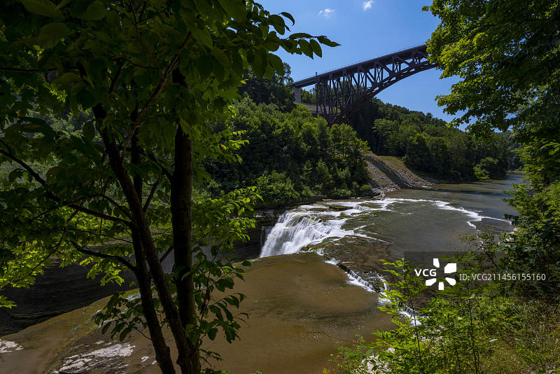 莱奇沃思州立公园，又名东方大峡谷图片素材