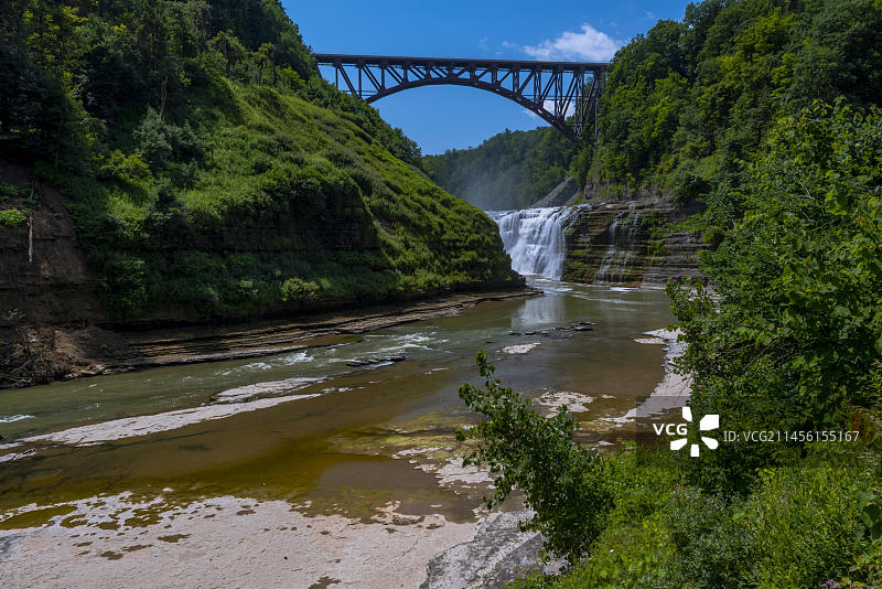 莱奇沃思州立公园，又名东方大峡谷图片素材