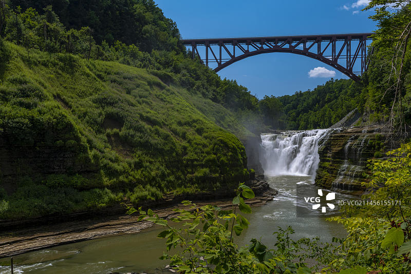 莱奇沃思州立公园，又名东方大峡谷图片素材