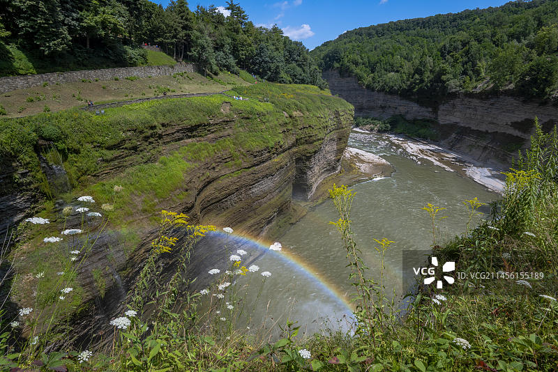 莱奇沃思州立公园，又名东方大峡谷图片素材