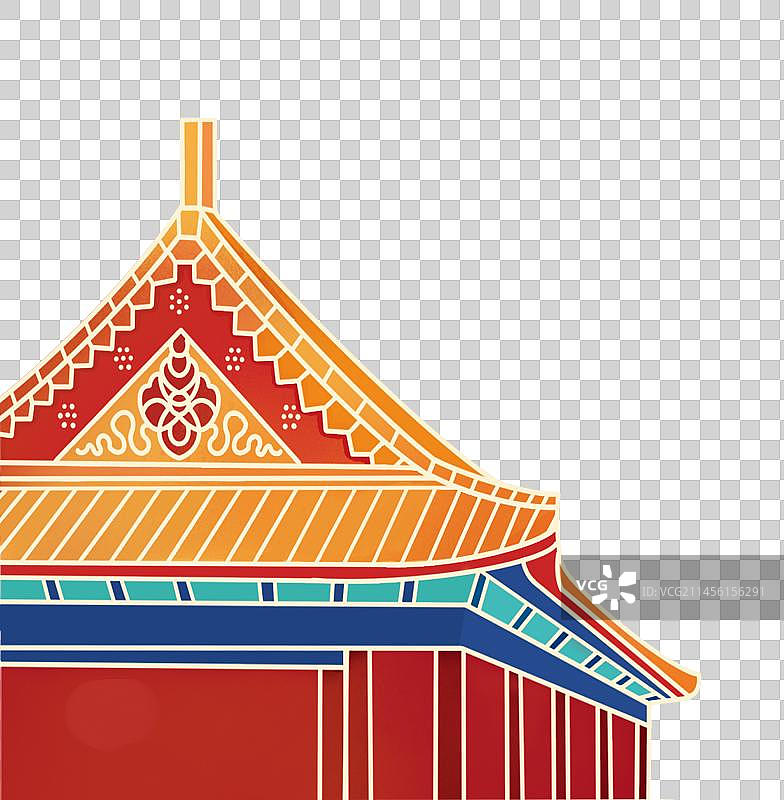 横版故宫红墙图片素材