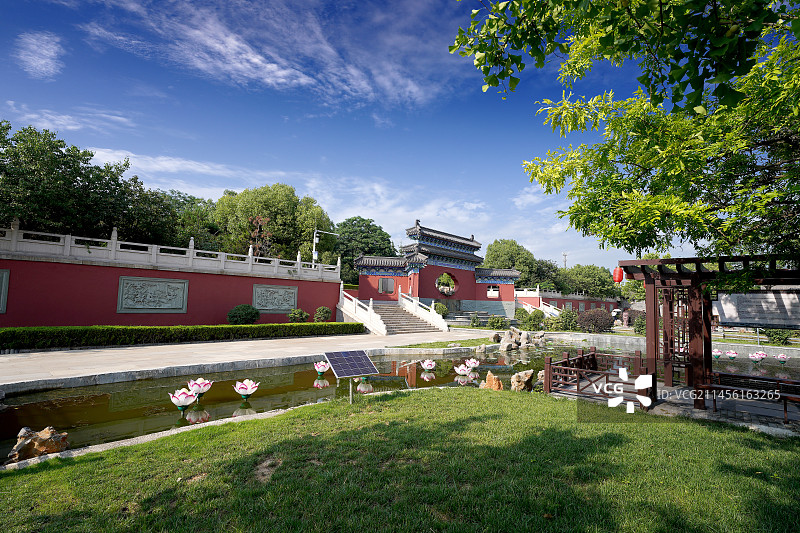 山东省济宁市微山岛微子文化苑图片素材