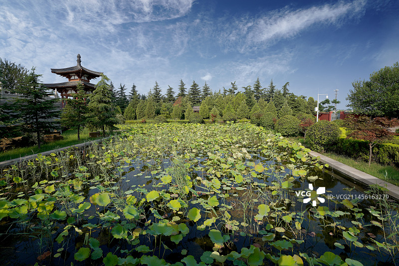 山东省济宁市微山岛微子文化苑图片素材