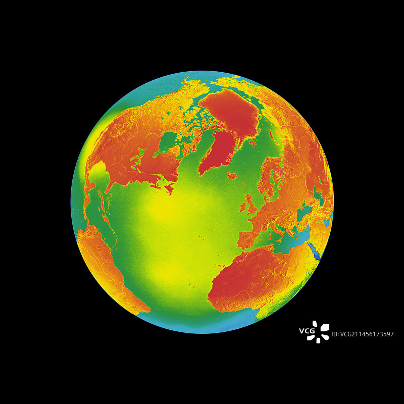 全球变暖概念图图片素材