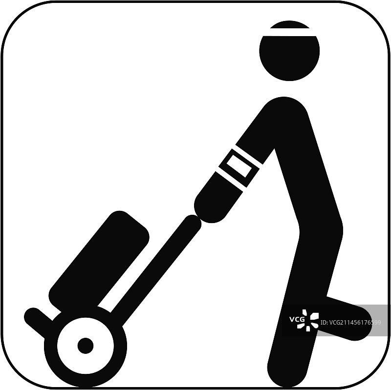 搬运工符号艺术作品图片素材