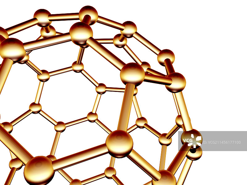 巴克敏斯特富勒烯分子图片素材