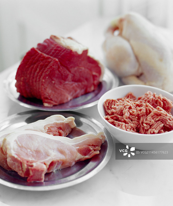 什锦肉类图片素材