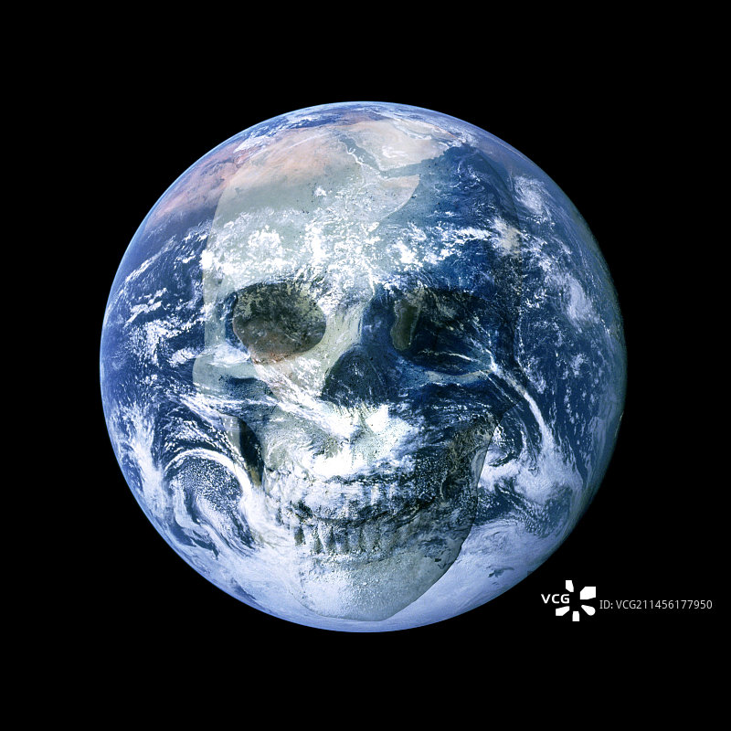 世界末日概念艺术作品图片素材