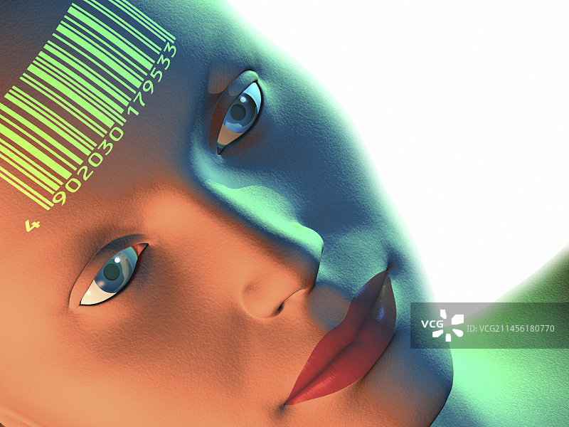 生物识别艺术作品图片素材