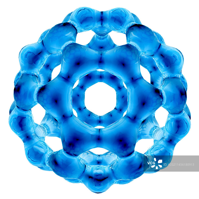 巴基球，C60巴克敏斯特富勒烯图片素材