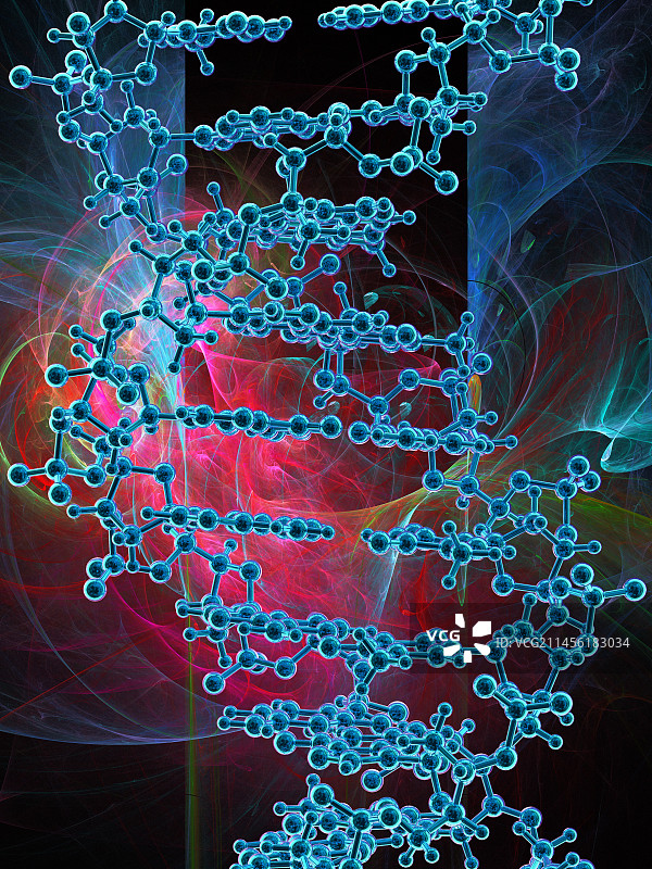 DNA分子，艺术品图片素材