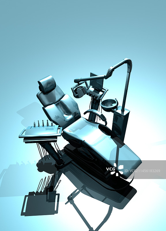 牙科椅艺术作品图片素材