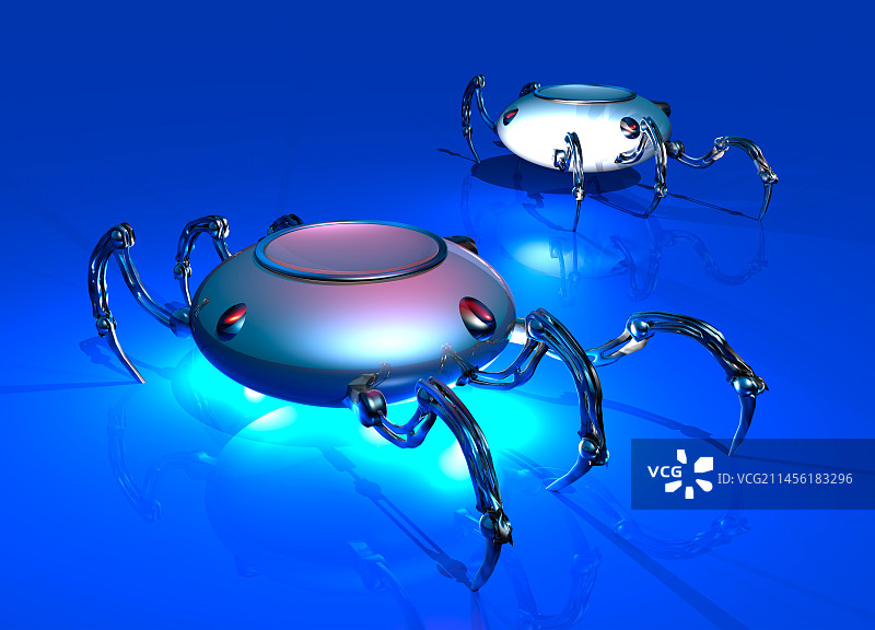 纳米机器人概念艺术图片素材