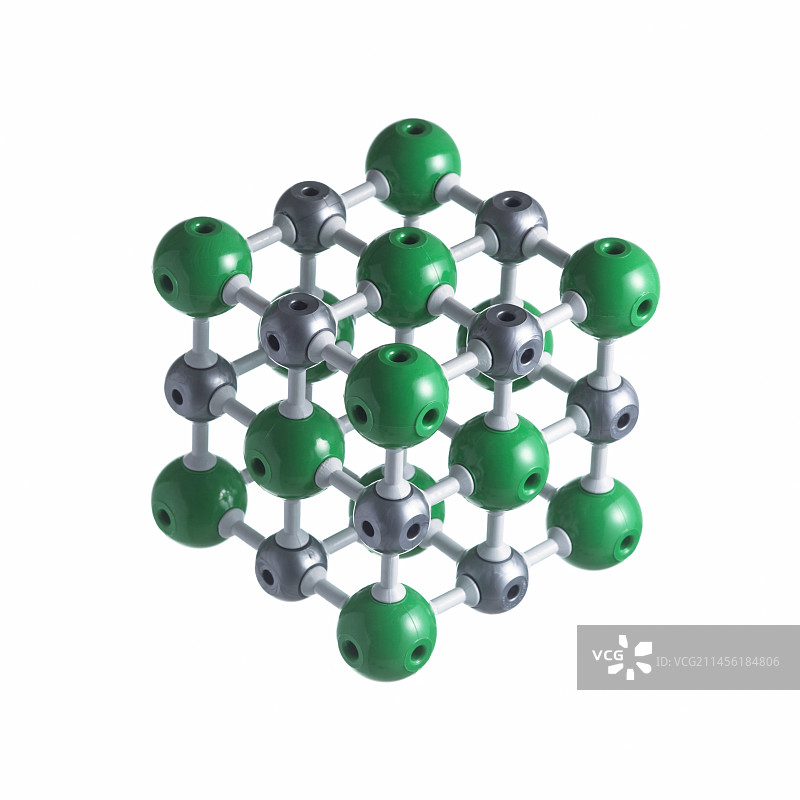氯化钠晶格图片素材