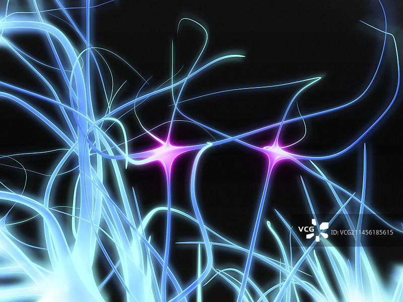 神经网络计算机艺术作品图片素材