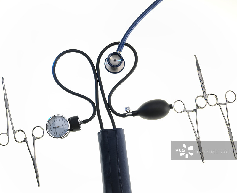 心脏监测概念图图片素材