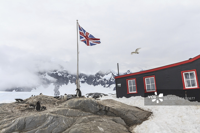 洛克雷港南极基地图片素材
