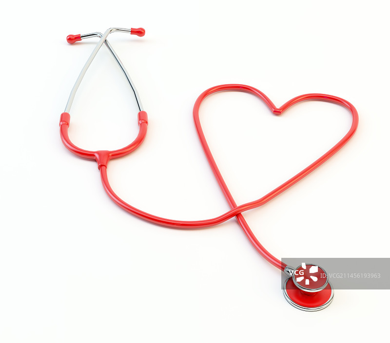 心形听诊器图片素材