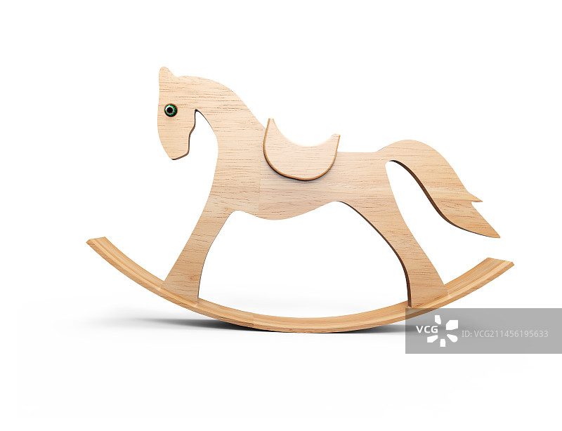 木制玩具马图片素材
