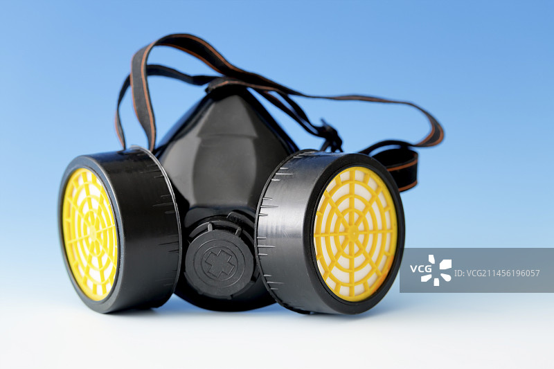 防护面罩摄影棚拍摄图片素材