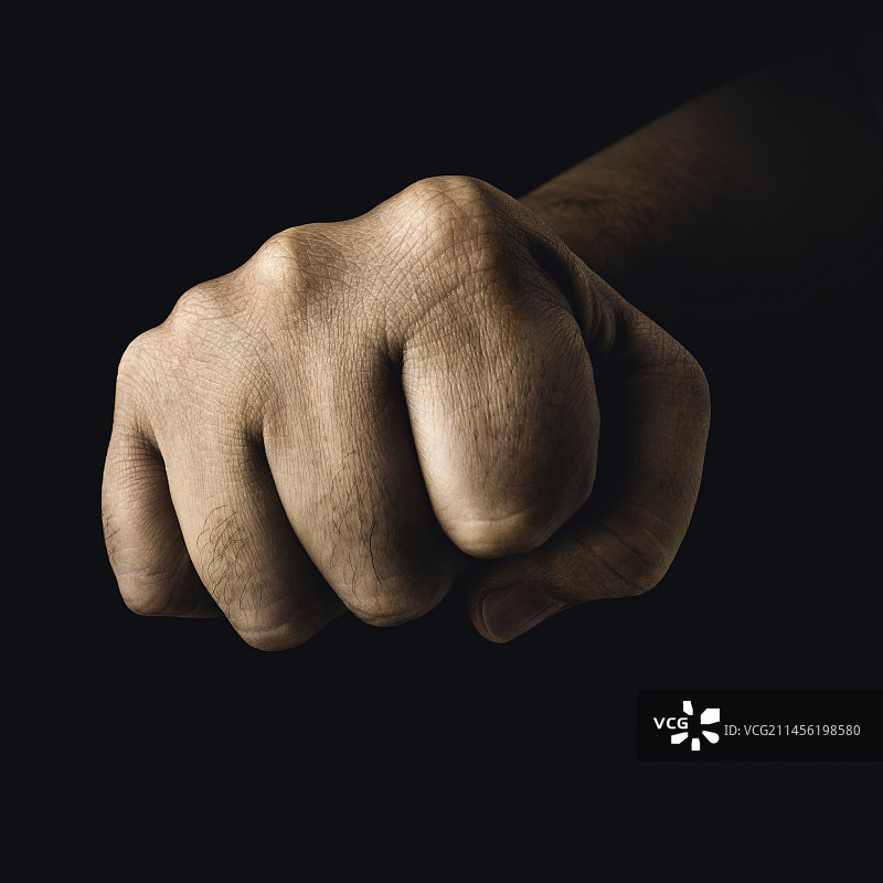 紧握的拳头图片素材