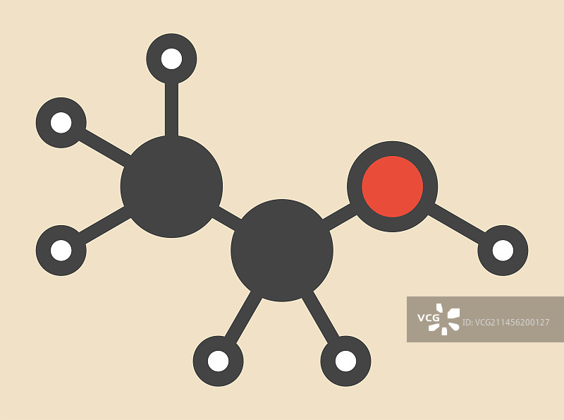 酒精分子图片素材