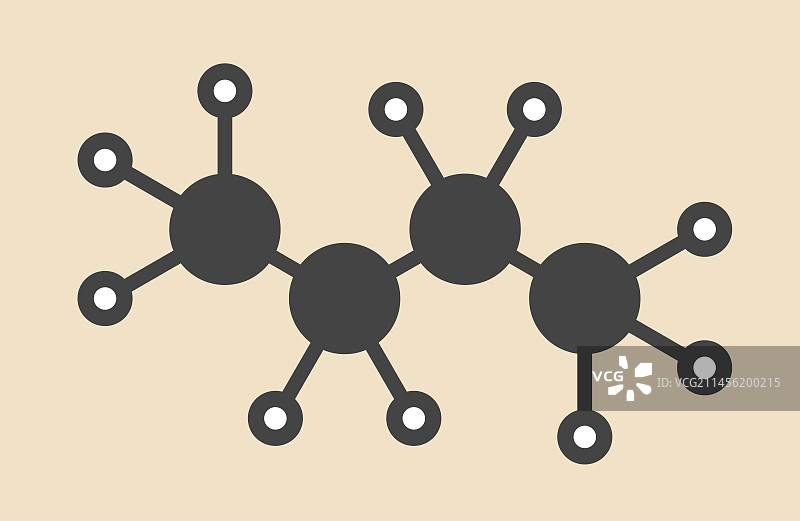 丁烷烃分子图片素材