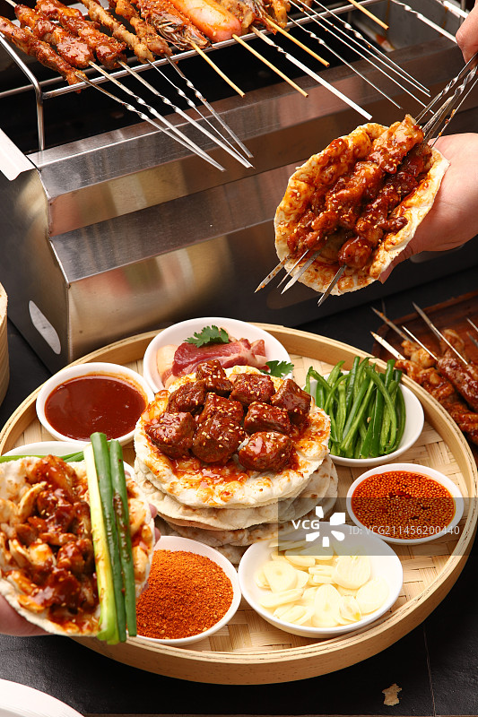 美食摄影丨淄博小饼摄影图片素材