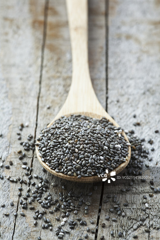 黑色奇亚籽图片素材