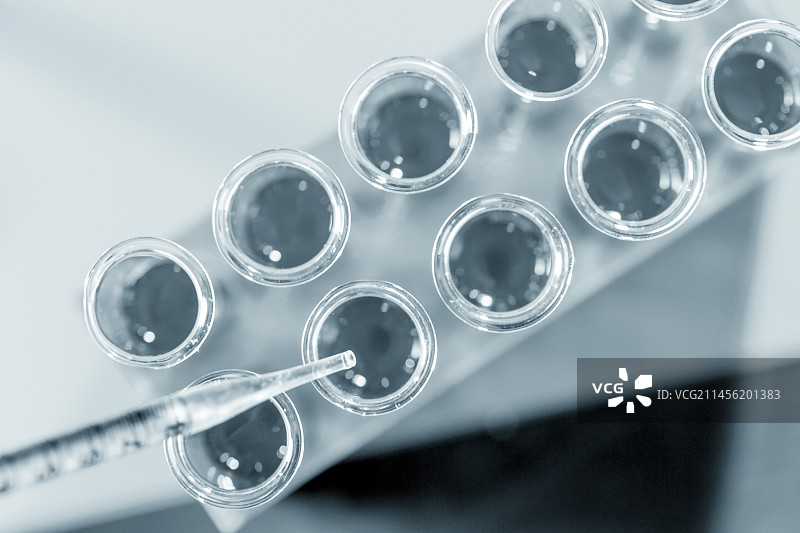 吸管和试管图片素材