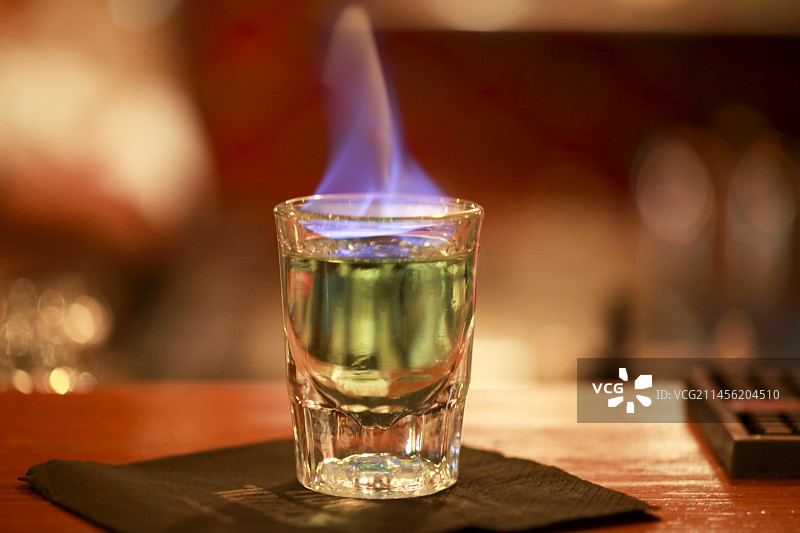 燃烧的酒精图片素材